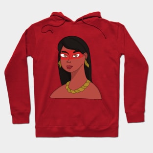 Native Woman Hoodie